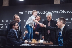 Ding Liren (CHN) siegreich bei FIDE Grand Prix 2017 in Moskau (RUS)