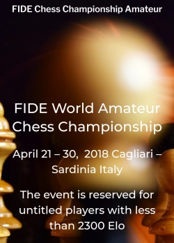 FIDE Amateur-Weltmeisterschaft 2018 in Cagliari auf Sardinien (ITA)