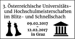Blitz- und Schnellschachmeisterschaften am Campus der TU Graz